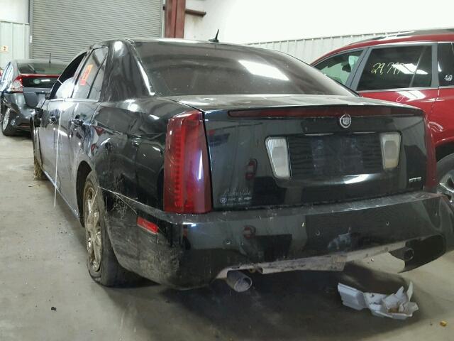 1G6DW677360121882 - 2006 CADILLAC STS BLACK photo 3