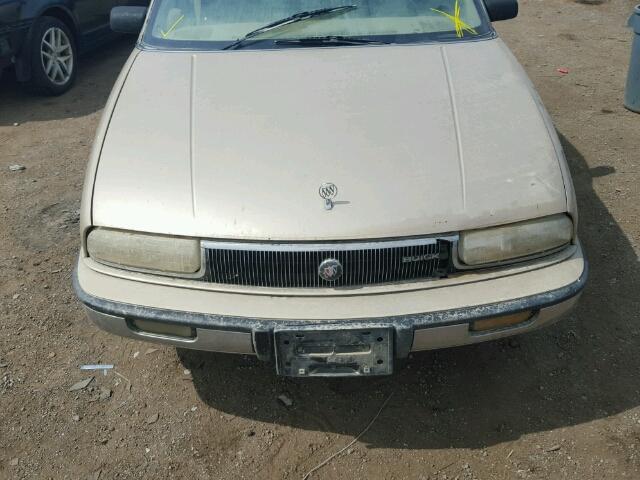 2G4WD54T1N1416775 - 1992 BUICK REGAL LIMI BEIGE photo 7