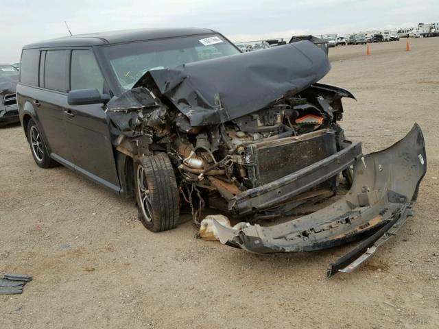 2FMGK5BC6BBD07604 - 2011 FORD FLEX SE BLACK photo 1