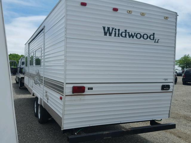 4X4TWDE204A233853 - 2004 WILDWOOD TRAILER WHITE photo 3