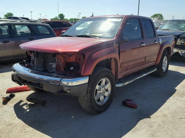 1GTJTCDEXA8107269 - 2010 GMC CANYON SLE RED photo 2