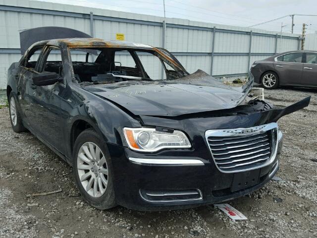 2C3CCAAG9EH380159 - 2014 CHRYSLER 300 BLACK photo 1