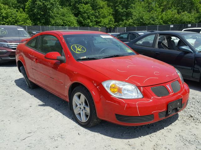 1G2AL15F777287941 - 2007 PONTIAC G5 RED photo 1