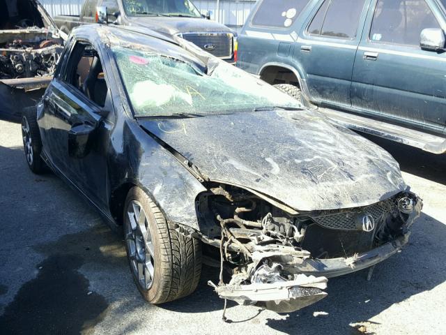 JH4DC53076S023689 - 2006 ACURA RSX TYPE-S BLACK photo 1