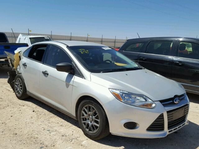 1FADP3E2XEL451814 - 2014 FORD FOCUS S SILVER photo 1