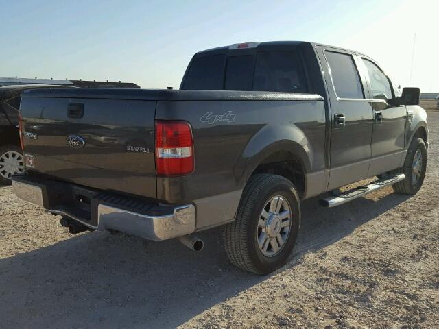 1FTRW14W78FA81100 - 2008 FORD F150 TWO TONE photo 4