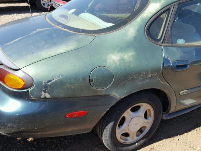 1FALP52U6VA147324 - 1997 FORD TAURUS GL GREEN photo 9