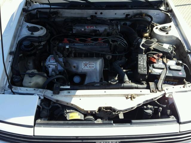 JT2ST66C5K7351302 - 1989 TOYOTA CELICA ST WHITE photo 7