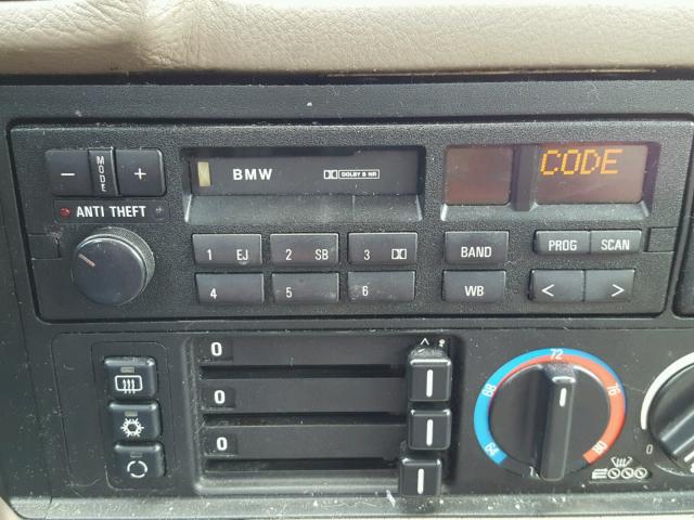 WBAHD6319NBJ78299 - 1992 BMW 525 I AUTO WHITE photo 9