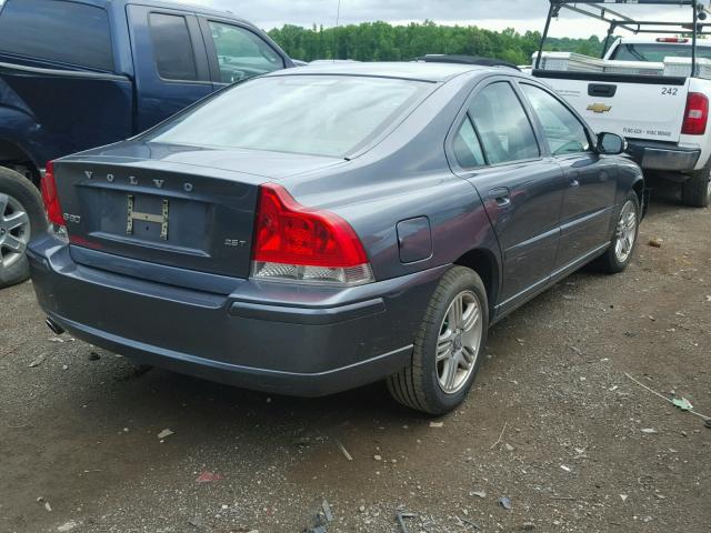 YV1RS592392728975 - 2009 VOLVO S60 2.5T GRAY photo 4