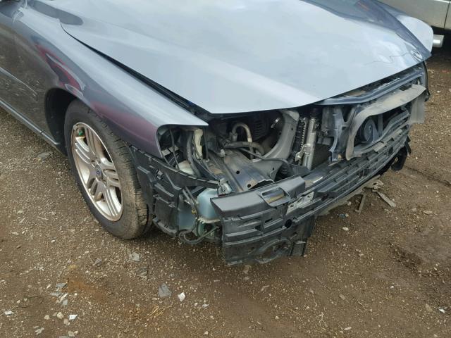 YV1RS592392728975 - 2009 VOLVO S60 2.5T GRAY photo 9