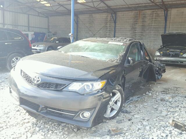 4T1BF1FKXCU131547 - 2012 TOYOTA CAMRY BASE BLACK photo 2