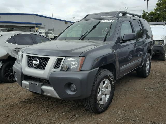 5N1AN0NUXDN810399 - 2013 NISSAN XTERRA X CHARCOAL photo 2