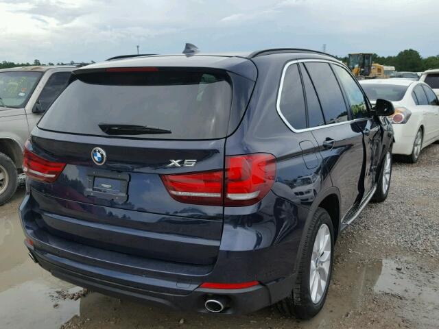 5UXKR2C58G0R70463 - 2016 BMW X5 SDRIVE3 BLUE photo 4