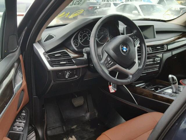 5UXKR2C58G0R70463 - 2016 BMW X5 SDRIVE3 BLUE photo 9