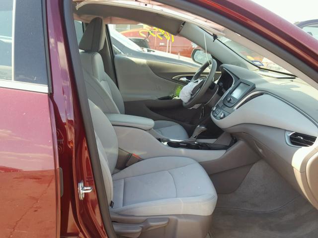 1G1ZB5ST1GF310342 - 2016 CHEVROLET MALIBU LS Bordo foto 5