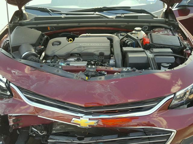 1G1ZB5ST1GF310342 - 2016 CHEVROLET MALIBU LS Bordo foto 7
