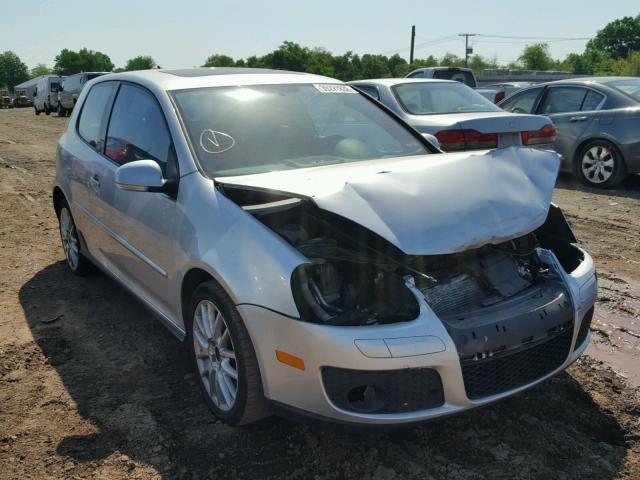 WVWEV71K86W145275 - 2006 VOLKSWAGEN NEW GTI SILVER photo 1