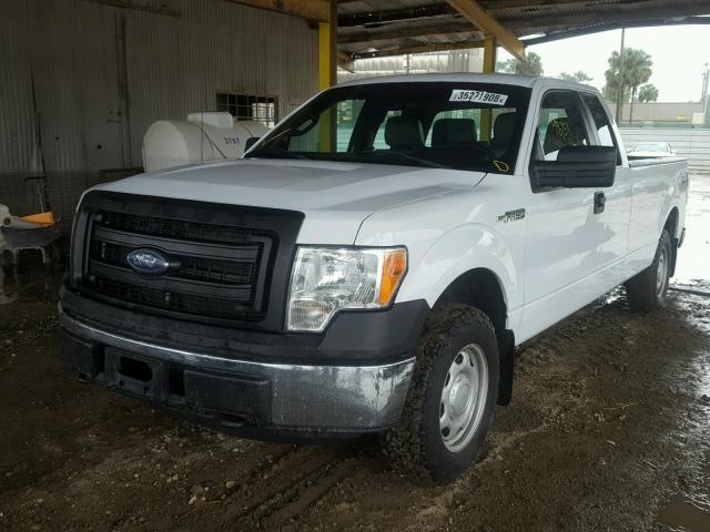 1FTFX1EF6EKF27979 - 2014 FORD F-150 WHITE photo 2