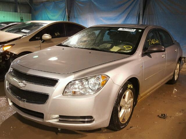 1G1ZG57BX8F246336 - 2008 CHEVROLET MALIBU LS GRAY photo 2