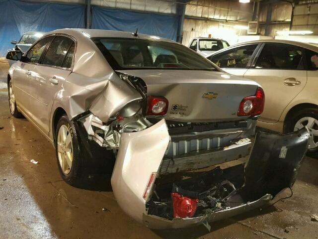 1G1ZG57BX8F246336 - 2008 CHEVROLET MALIBU LS GRAY photo 3