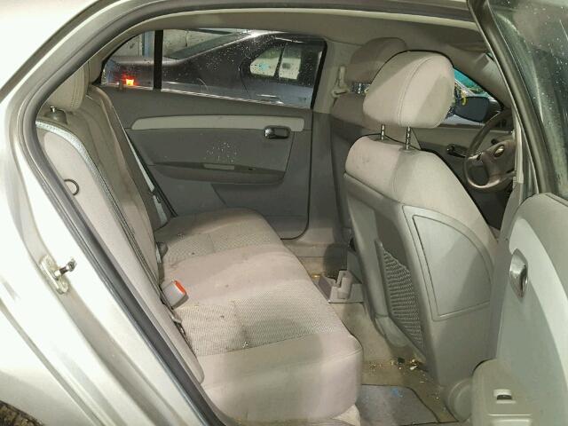 1G1ZG57BX8F246336 - 2008 CHEVROLET MALIBU LS GRAY photo 6