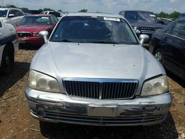 KMHFU45E65A411460 - 2005 HYUNDAI XG 350 SILVER photo 9