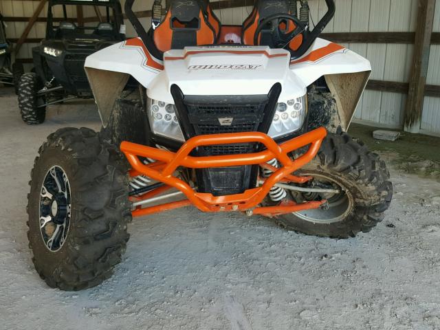 4UF14MPV7ET302336 - 2014 ARCTIC CAT WILDCAT ORANGE photo 9