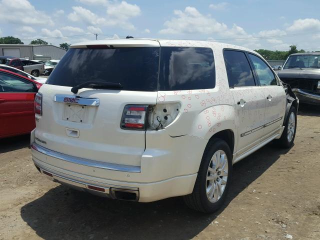 1GKKRTKDXFJ290755 - 2015 GMC ACADIA DEN WHITE photo 4