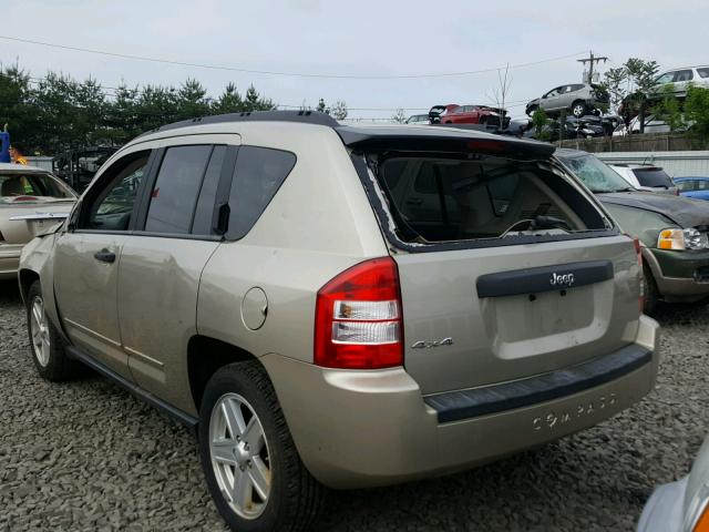 1J4FF47B99D207946 - 2009 JEEP COMPASS SP GOLD photo 3