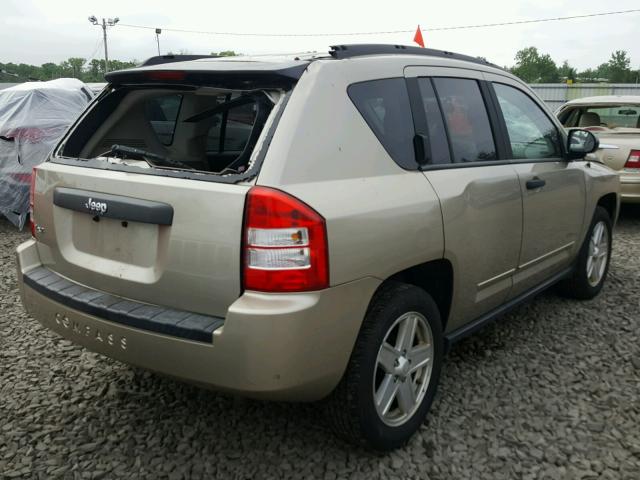 1J4FF47B99D207946 - 2009 JEEP COMPASS SP GOLD photo 4