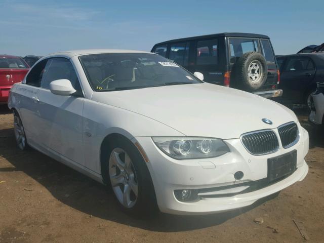 WBADX7C50BE743046 - 2011 BMW 335 I WHITE photo 1