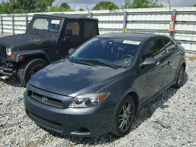 JTKDE167660083268 - 2006 TOYOTA SCION TC GRAY photo 2