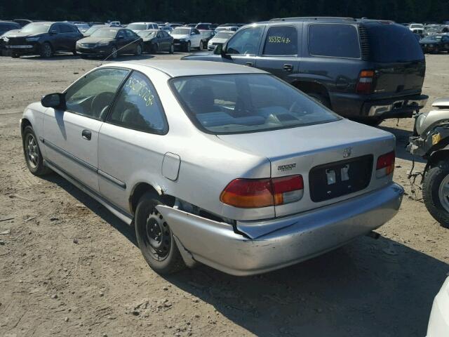 1HGEJ7221VL077090 - 1997 HONDA CIVIC HX SILVER photo 3