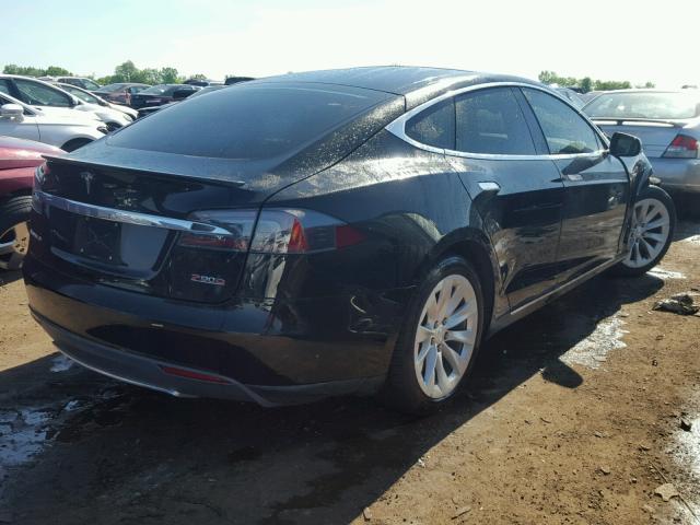 5YJSA1E49GF136467 - 2016 TESLA MODEL S BLACK photo 4