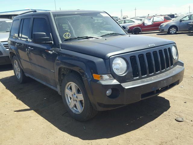 1J4NF1GB4AD646583 - 2010 JEEP PATRIOT SP BLACK photo 1