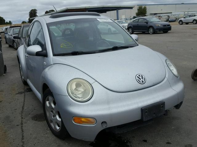 3VWCK21C32M418027 - 2002 VOLKSWAGEN NEW BEETLE 灰色 照片 1