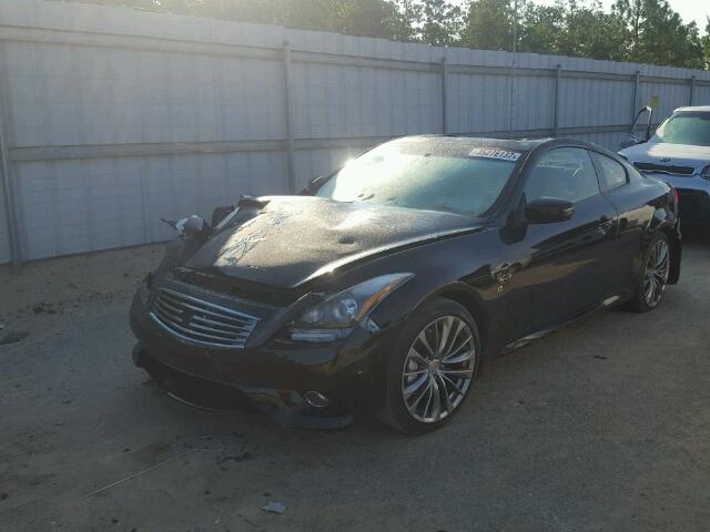 JN1CV6EK3EM112225 - 2014 INFINITI Q60 BLACK photo 2