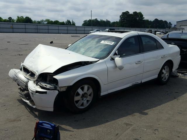 1LNHM86S52Y620647 - 2002 LINCOLN LS 白色 照片 2