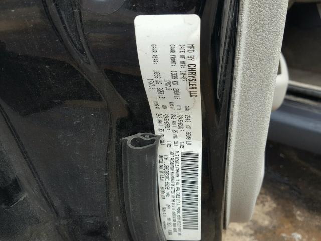1J8HG58258C155258 - 2008 JEEP COMMANDER 黑色 照片 10