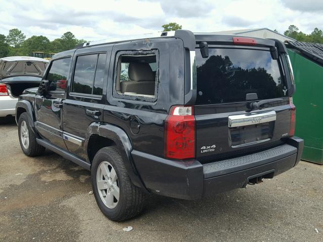 1J8HG58258C155258 - 2008 JEEP COMMANDER 黑色 照片 3