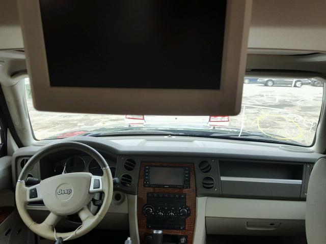 1J8HG58258C155258 - 2008 JEEP COMMANDER 黑色 照片 9