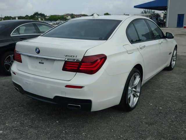 WBAYA8C5XED228364 - 2014 BMW 750 I WHITE photo 4
