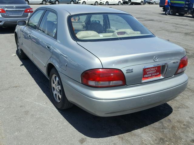 1YVGF22D2X5819298 - 1999 MAZDA 626 ES GRAY photo 3