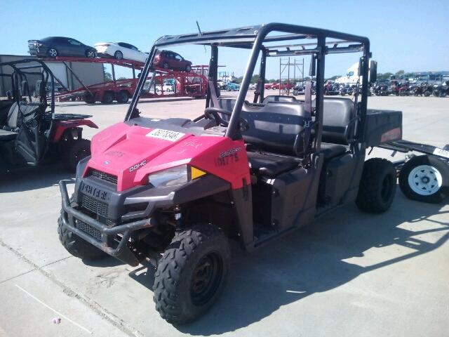 3NSRNA571FE831610 - 2015 POLARIS RANGER CRE RED photo 2