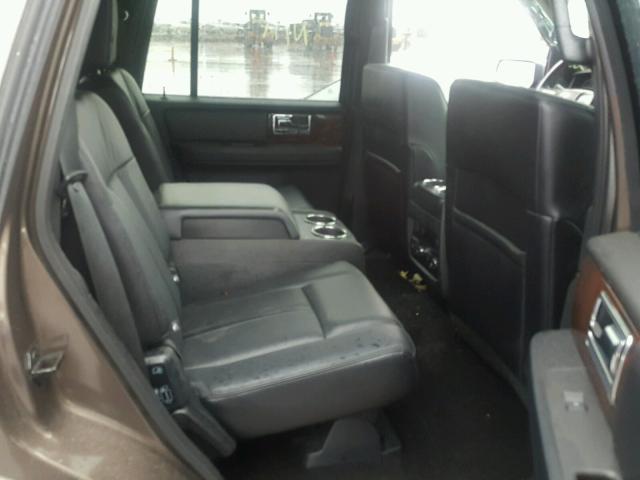 5LMJJ2HT9FEJ12506 - 2015 LINCOLN NAVIGATOR BROWN photo 6