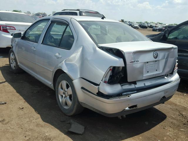 3VWSK69M75M066378 - 2005 VOLKSWAGEN JETTA GLS SILVER photo 3