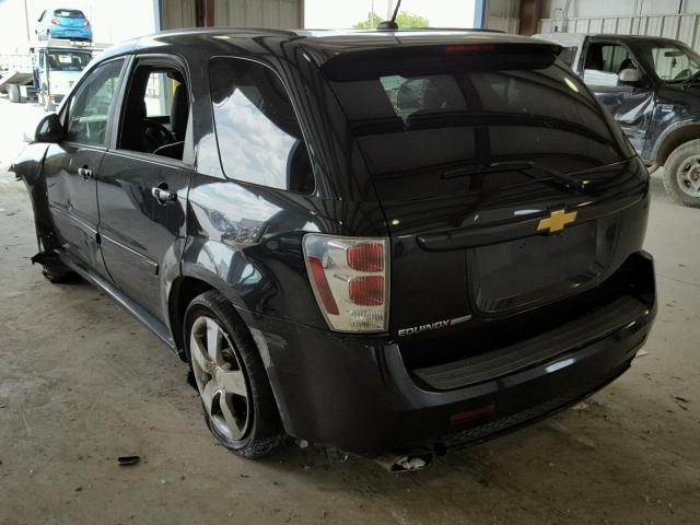 2CNDL937986291392 - 2008 CHEVROLET EQUINOX SP BLACK photo 3