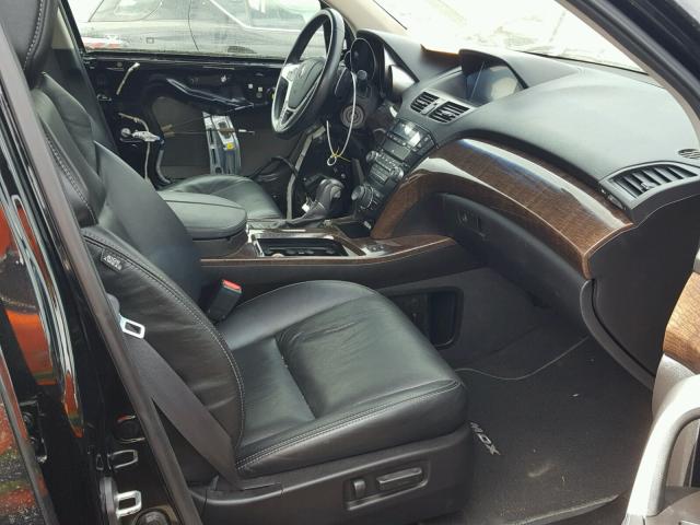 2HNYD2H54BH528913 - 2011 ACURA MDX ADVANC BLACK photo 5
