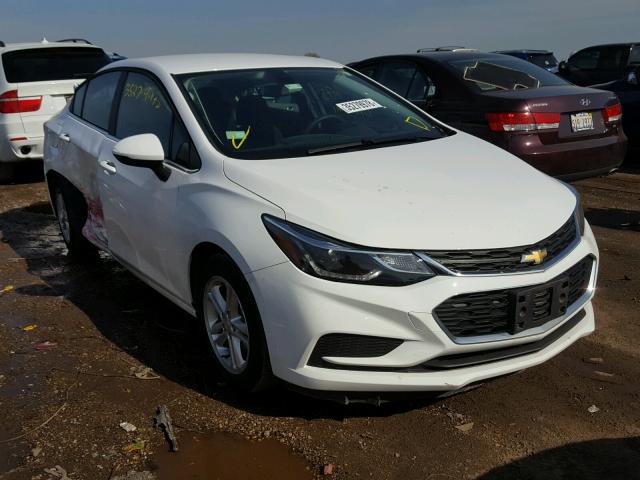 1G1BE5SM1H7172749 - 2017 CHEVROLET CRUZE LT WHITE photo 1